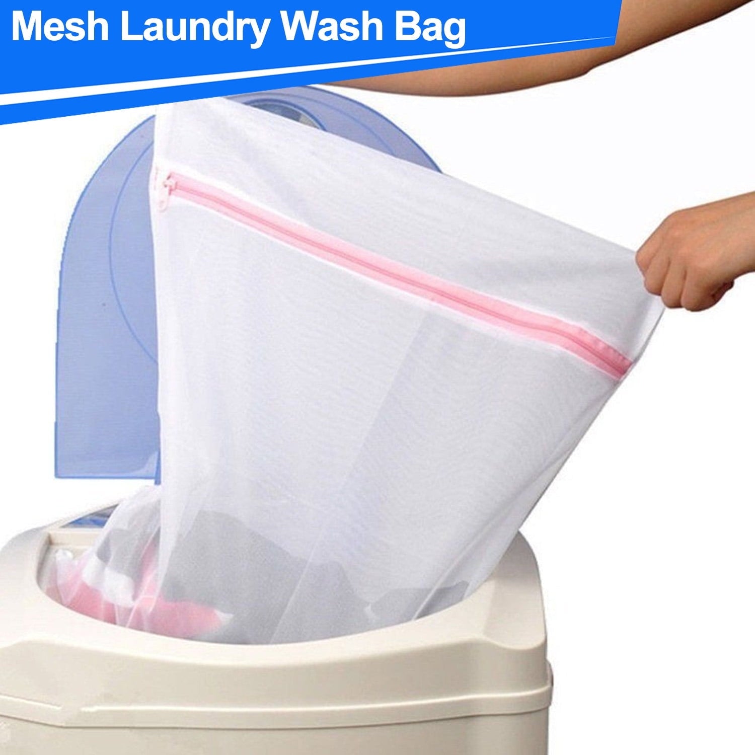 7 Pack Mesh Laundry Wash Bag for Delicates