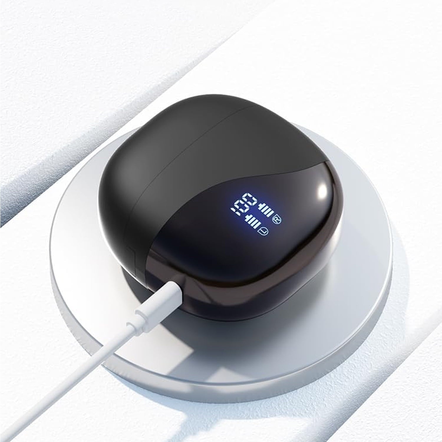 AI Language Translation Earbuds Real-Time, Bluetooth 5.4 Headphones Translator for 144 Languages & Accents with Charging Case