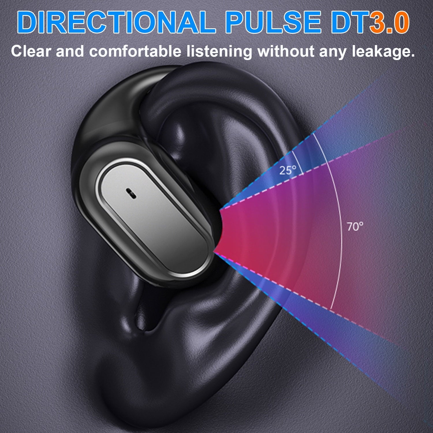 X15 True Wireless Noise Canceling Bluetooth In-Ear Earbud with Charging Case, Black