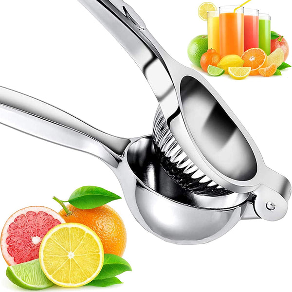 Metal Stainless Steel Lemon Squeezer, Manual Press Citrus Juicer, Lime Squeezer For Squeeze The Freshest Juice