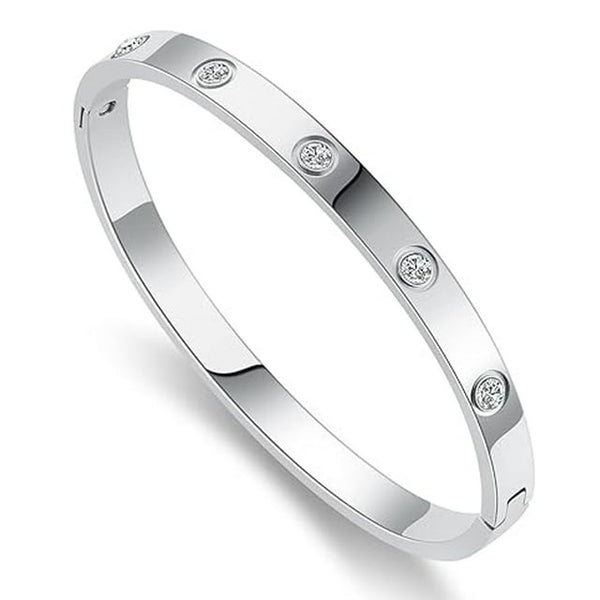 Stainless Steel Bracelet Jewelry Birthday Gifts, for Women Friendship Love