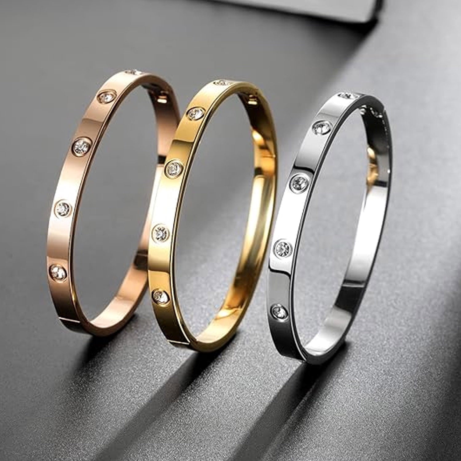 Stainless Steel Bracelet Jewelry Birthday Gifts, for Women Friendship Love