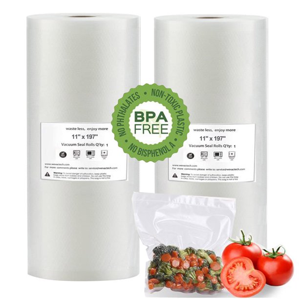 Vacuum Sealer Bags Rolls 2/4 pack Food Saver Seal a Meal BPA Free