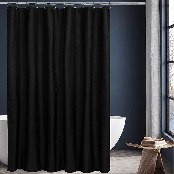 HKEEY Shower Curtain Liner , Waterproof Thicken Polyester Bathroom Shower Curtains Machine Washable ,Shower Curtain Sets 72"x72" , Shower Hooks Included