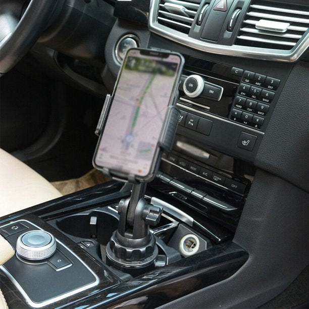 Musment Car Phone Holder Mount, Phone Mount for Car Universal 360 Adjustable Phone Holder , Car Cup Holder for All Smartphones